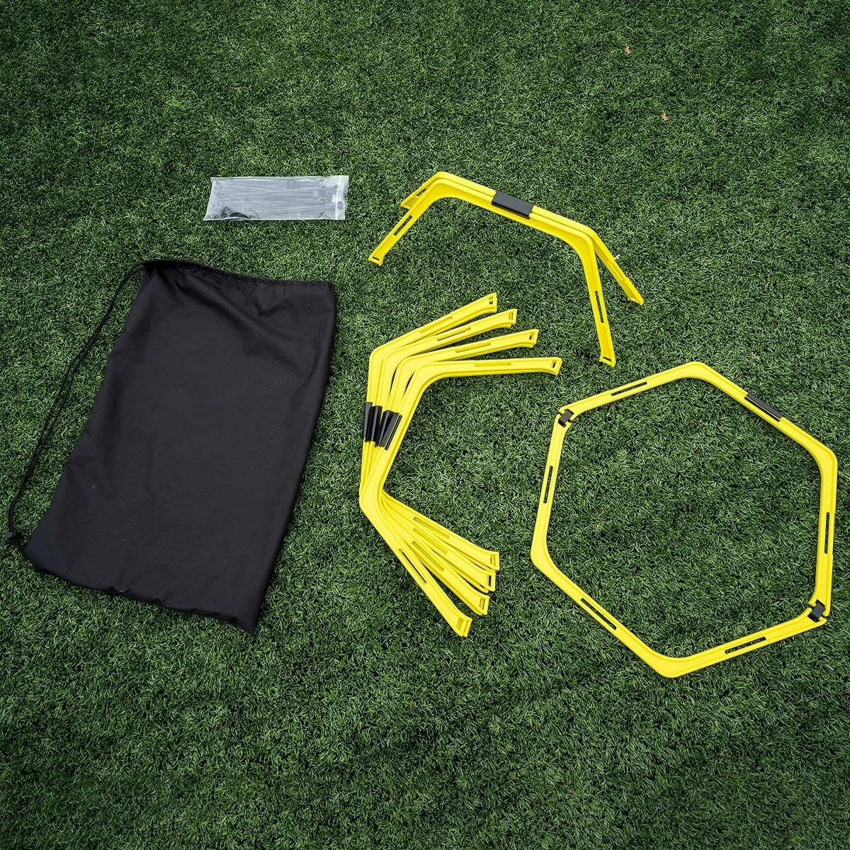 Kwik Goal Hex Speed Rings Agility Trainer Set 8 Kwik Goal Hex Speed Rings Agility Trainer Set - Image 8