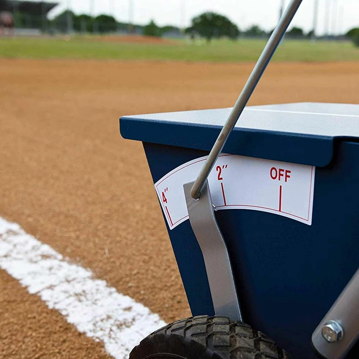 AlumaGoal 65lb Capacity 4-Wheel Dry Line Marker 2 AlumaGoal 65lb Capacity 4-Wheel Dry Line Marker - Image 2