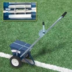 AlumaGoal 25lb Capacity 2-Wheel Dry Line Marker
