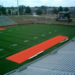 Aer-Flo Bench Zone Sideline Turf Protector, 15'x125' -Football Shop Online a15 781red 23