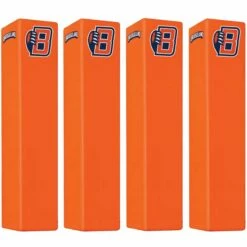 Fisher Weighted 7lb Molded Custom Printed End Zone Pylons