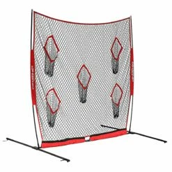 POWERNET 8'x8' Football QB Pass Accuracy Trainer Net