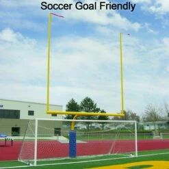 First Team All American 5-9/16" dia. High School & College Football Goal Post 5 First Team All American 5-9/16" dia. High School & College Football Goal Post -Football Shop Online a47 101 02