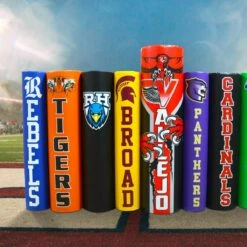 Fisher Classic Digitally Printed Logo/Lettering for Goal Post Pads -Football Shop Online a47 109 02