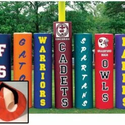 Fisher 18" dia. VARSITY Football Goal Post Pads, GPP-300 (pair)