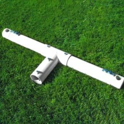 Bison Official High School Football Goal Posts, 5-9/16'' dia., WHITE, FB55HS-WT -Football Shop Online a47 178 new 07