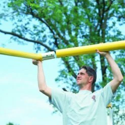 Bison Official College Football Goal Posts, 5-9/16'' dia., Yellow, FB55CG-SY -Football Shop Online a47 180 new 03