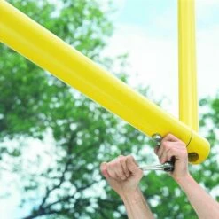 Bison Official College Football Goal Posts, 5-9/16'' dia., Yellow, FB55CG-SY -Football Shop Online a47 180 new 05