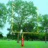 Bison Official College Football Goal Posts, 5-9/16'' dia., Yellow, FB55CG-SY