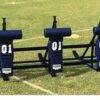 Fisher 5 Man JV Football Blocking Sled - T PAD, CL5T