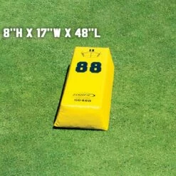 Fisher 8''H x 17''W x 48''L Stepover Football Dummy, SO488 -Football Shop Online a47 362 new size