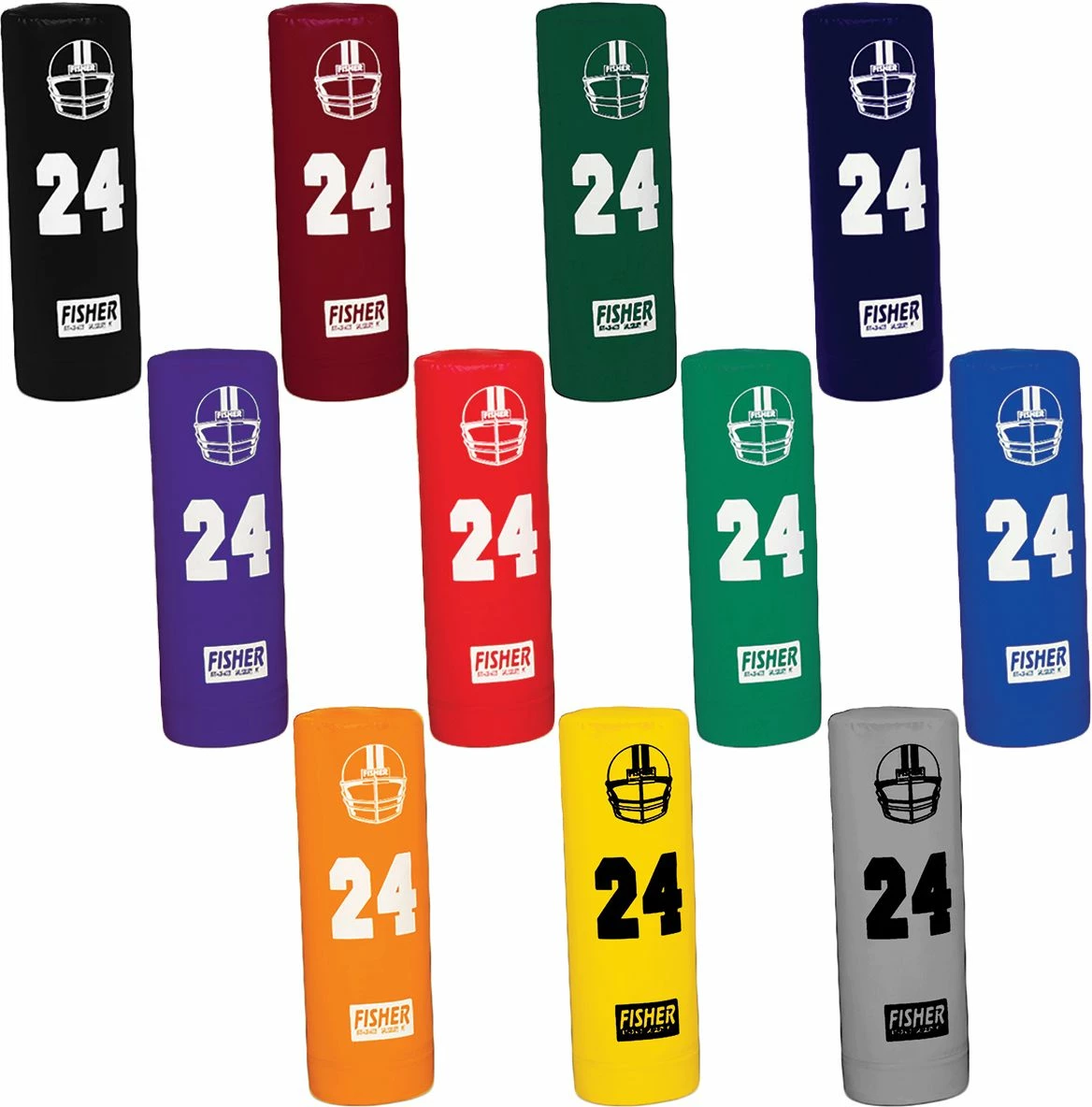 Fisher 42"H Stand Up Football Dummy, 14" Dia., SUD-4214 2 Fisher 42"H Stand Up Football Dummy, 14" Dia., SUD-4214 - Image 2