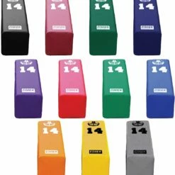 Fisher 14''H x 14''W x 50''L Stepover Football Dummy, SD14 -Football Shop Online a47 372colors 11