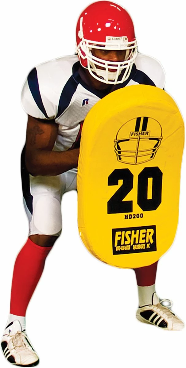Fisher Atlantic Curved Football Body Shield, HD200 1 Fisher Atlantic Curved Football Body Shield, HD200