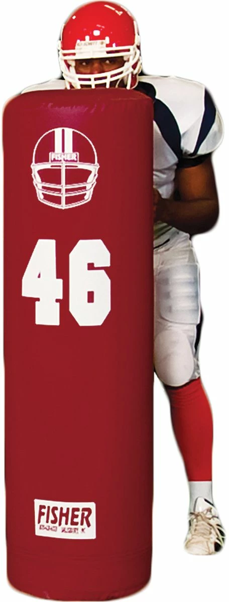 Fisher 54"H Stand up Football Dummy, 16" Dia., SUD-5416 1 Fisher 54"H Stand up Football Dummy, 16" Dia., SUD-5416