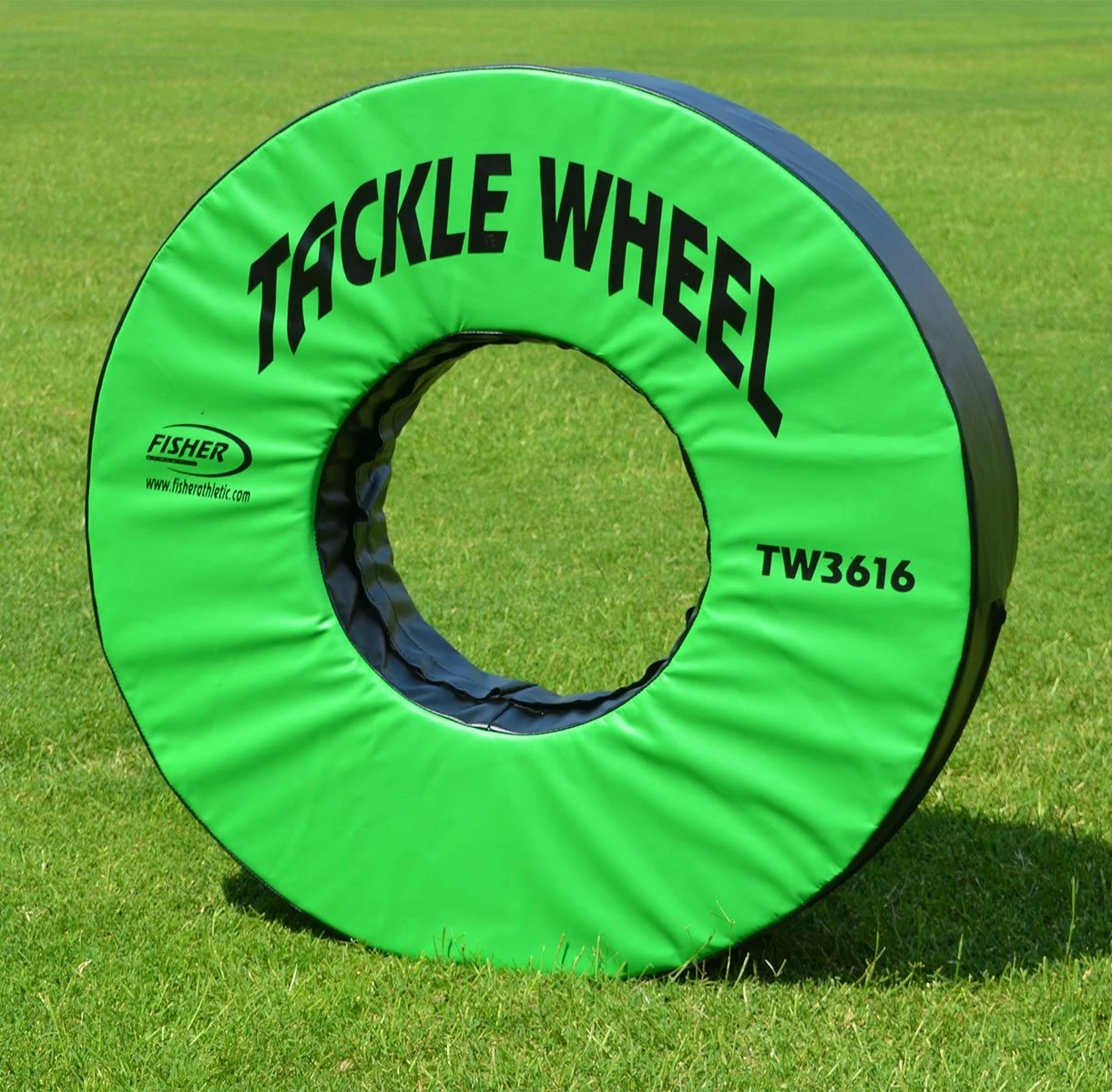 Fisher 36" dia. Football Tackle Wheel, TW3616 1 Fisher 36" dia. Football Tackle Wheel, TW3616