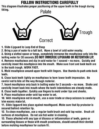 Cramer Custom Fit Mouthguards, set of 10, YOUTH Clear 2 Cramer Custom Fit Mouthguards, set of 10, YOUTH Clear - Image 2