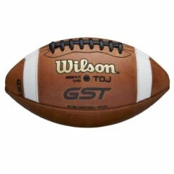Wilson Pop Warner GST TDJ age 9-12 Official Leather Football