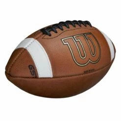 Wilson Pop Warner GST TDJ age 9-12 Official Leather Football -Football Shop Online a47 519 new 02