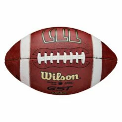 Wilson GST NFHS Official Leather Game Football -Football Shop Online a47 538 02