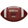 Wilson GST NFHS Official Leather Game Football