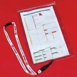 Fisher (3pk) 8.5"x14" Football Coach Third Hand Game Plan Protector, THL