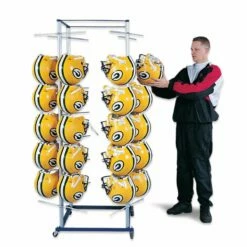 Jaypro 56 Helmet Football Stackmaster Cart, H-1