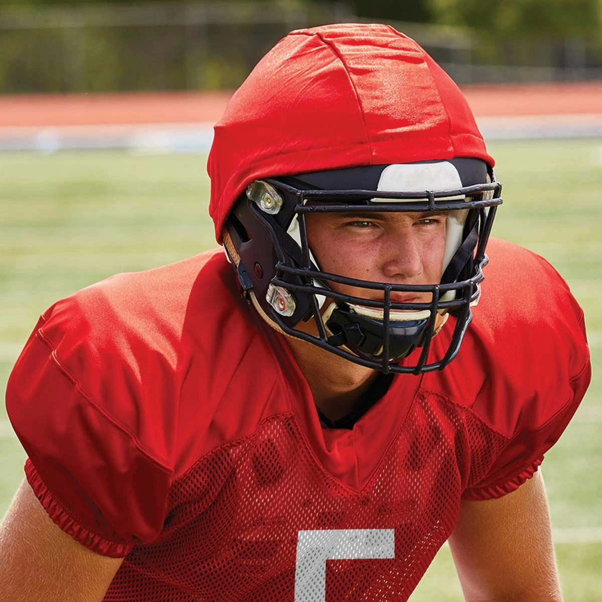 Football Helmet Scrimmage Cap Gold 3 Football Helmet Scrimmage Cap Gold - Image 3