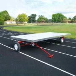 Blazer 2714 Aluminum Track Super Equipment Cart, 5'x10'