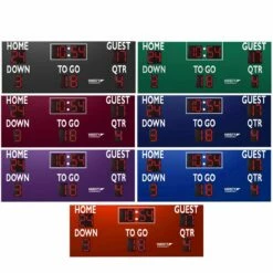 Varsity Scoreboards 7416 Football Scoreboard, 16'W x 5'H 6 Varsity Scoreboards 7416 Football Scoreboard, 16'W x 5'H -Football Shop Online a91 164 new 21 colors 2