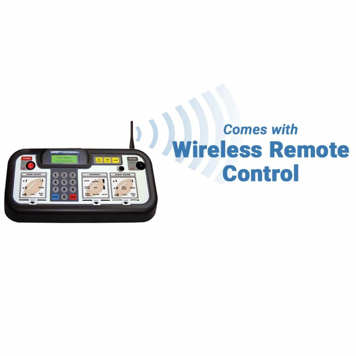 Varsity Scoreboards 7416 Football Scoreboard, 16'W x 5'H 2 Varsity Scoreboards 7416 Football Scoreboard, 16'W x 5'H - Image 2