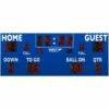 Varsity Scoreboards 7420 Football Scoreboard, 20'W x 8'H