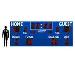Varsity Scoreboards 7420 Football Scoreboard, 20'W x 8'H -Football Shop Online a91 165 new 21 height