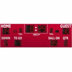Varsity Scoreboards 7424 Football Scoreboard, 24'W x 8'H